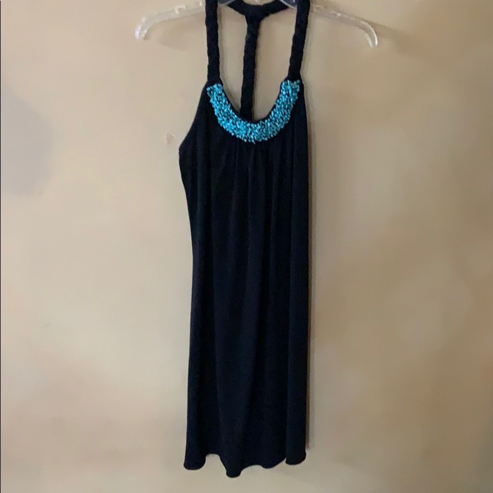 Little black dress with a twist